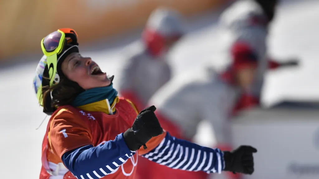 Medailová radost Evy Samkové