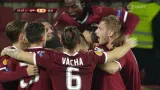 Gól v utkání Sparta - Slovan Bratislava: Krejčí - 2:0 (32. min.)