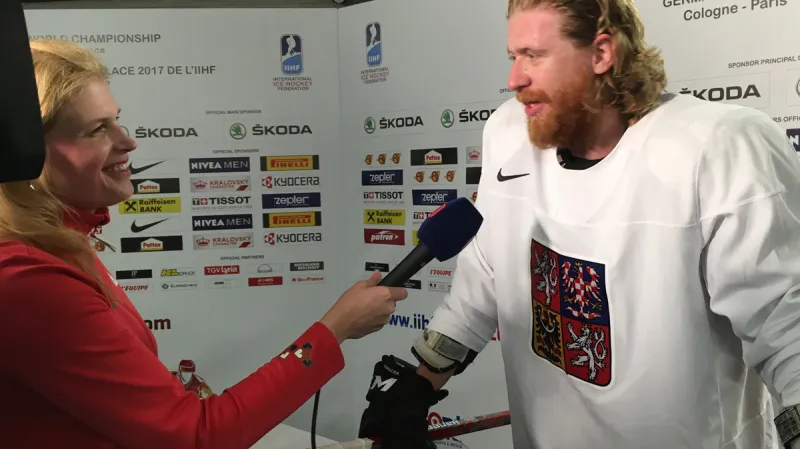 Darina Vymětalíková s Jakubem Voráčkem