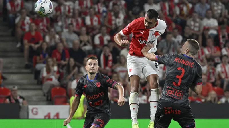 Sestřih utkání Slavia Praha – Raków Čenstochová