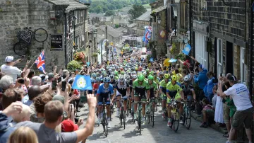 Stoupání druhé etapy Tour de France