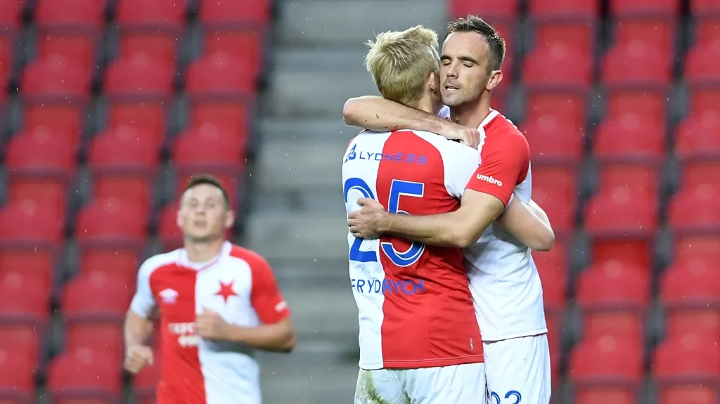 Fotbalisté Slavie