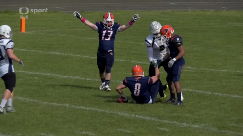 Utkání Prague Lions - Ostrava Steelers