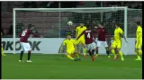 Gól v utkání Sparta - Rostov: Karavajev - 1:1 (83. min.)