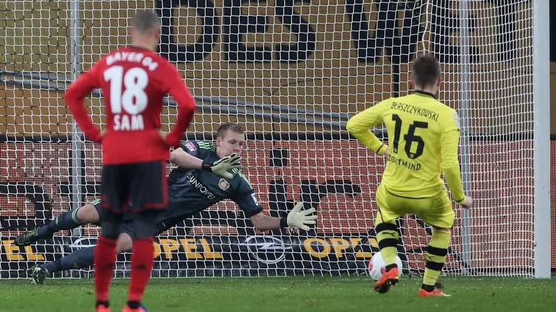 Utkání Leverkusen - Dortmund