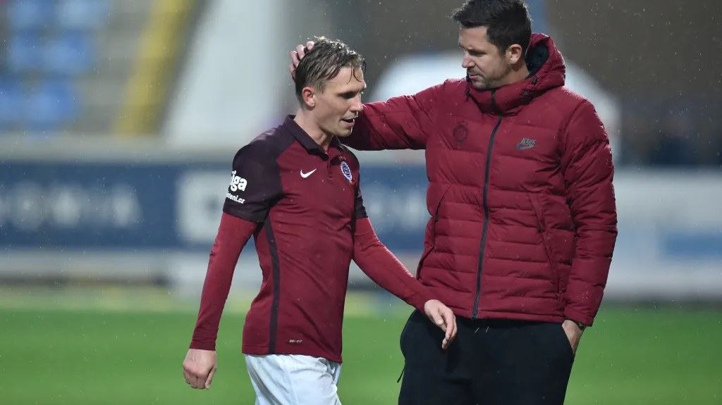 Bořek Dočkal s trenérem Holoubkem