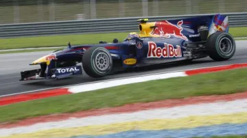 Mark Webber v kvalifikaci na VC Malajsie