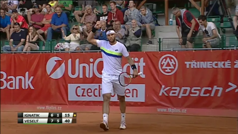 Veselý před prostějovským publikem postoupil do semifinále