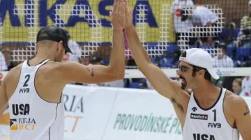 Beachvolejbalová dvojce Rogers - Dalhausser