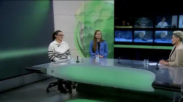 Nikola Příleská a Denisa Komačková diskutují o MS florbalistek a finále Poháru mistryň