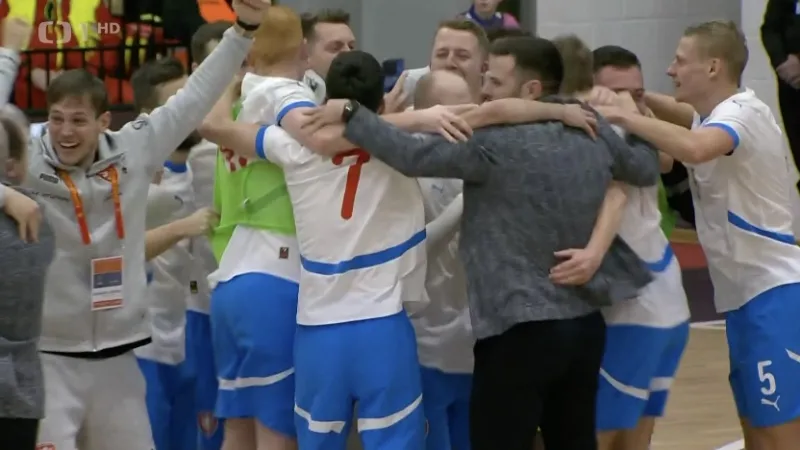 Sestřih utkání Belgie – Česko