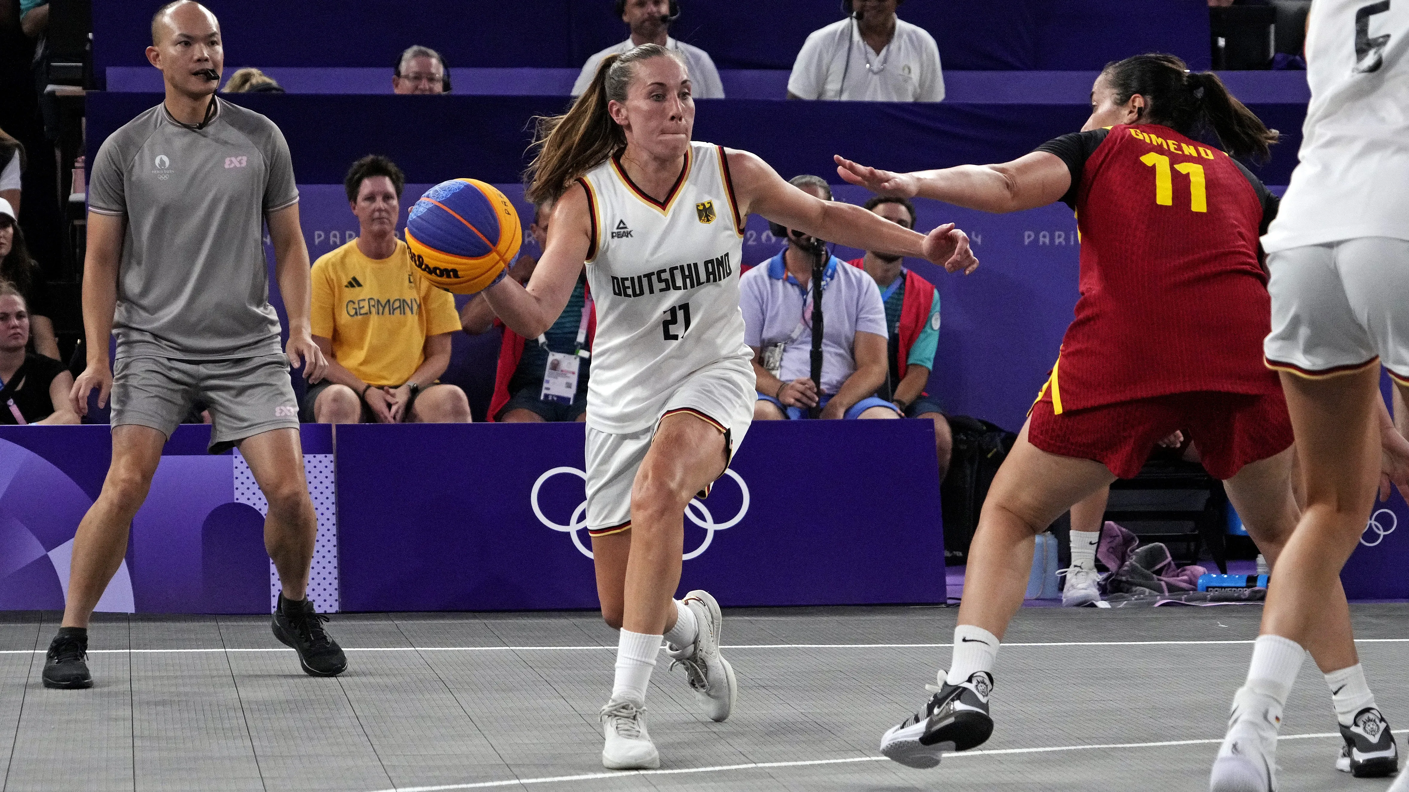 Záznam finále basketbalistek 3x3 Německo – Španělsko