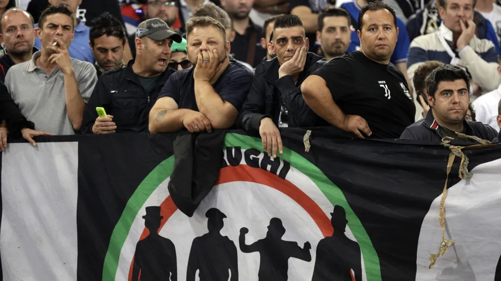 Zklamaní fanoušci Juventusu