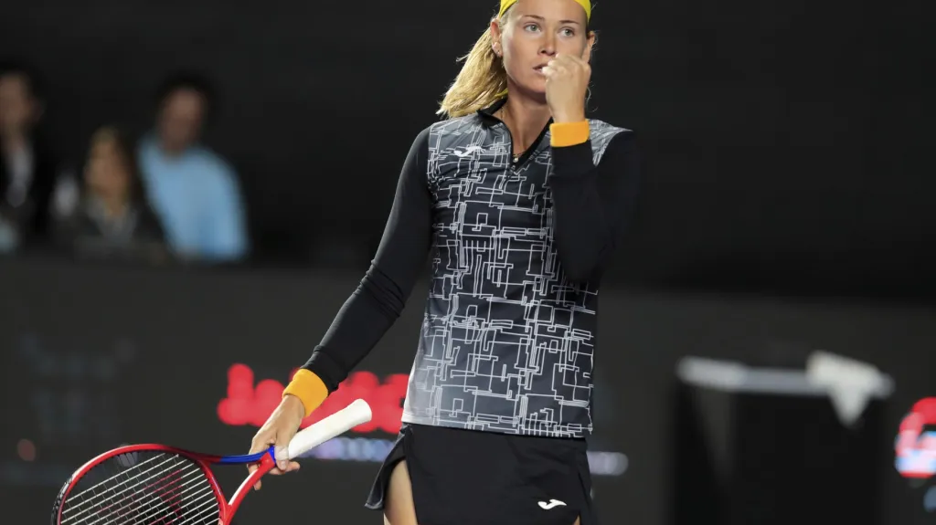 Marie Bouzková na turnaji v Guadalajaře