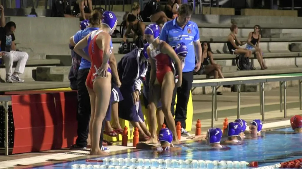 České juniorské vodní pólistky