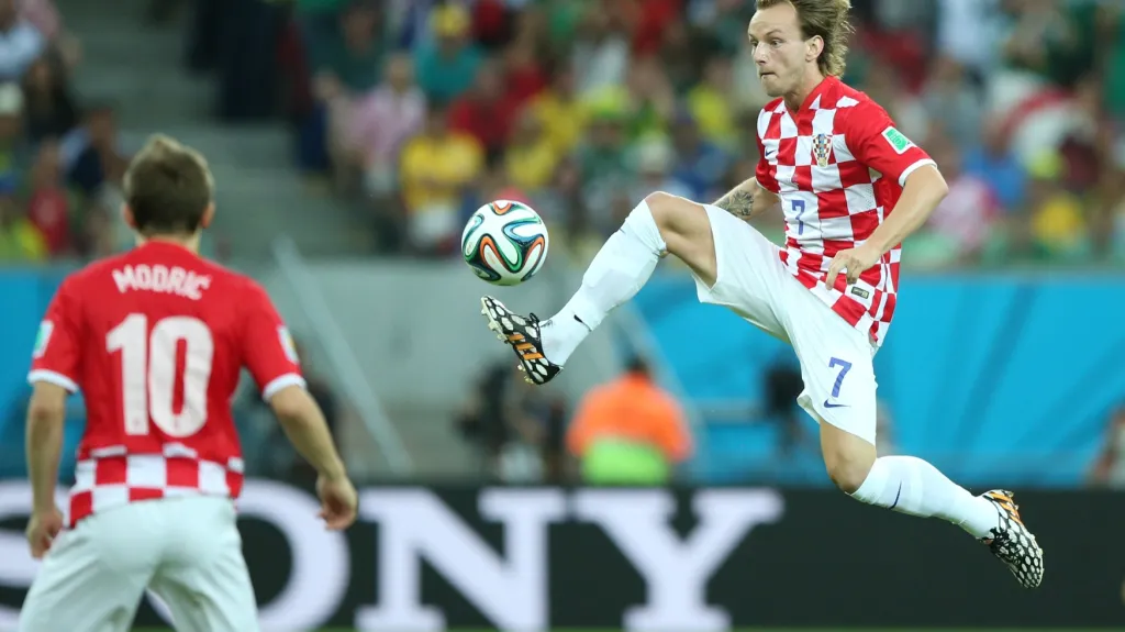 Luka Modrič a Ivan Rakitič