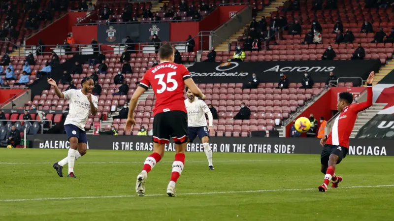 Utkání Southampton - Manchester City