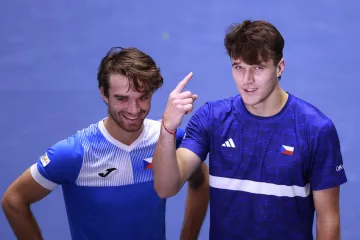 Tomáš Macháč a Jakub Menšík