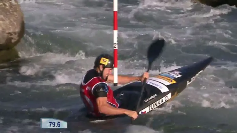 Kajakář Tunka se stal mistrem světa, stříbro bere Přindiš a Fišerová