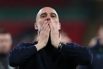 Trenér Pep Guardiola po vítězství Manchesteru City