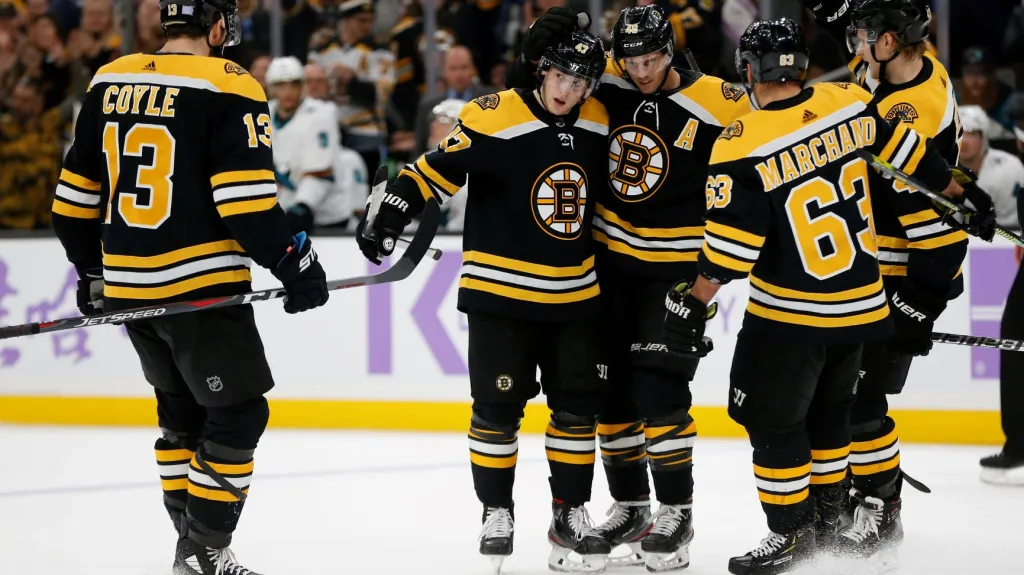 Radost hráčů Bostonu