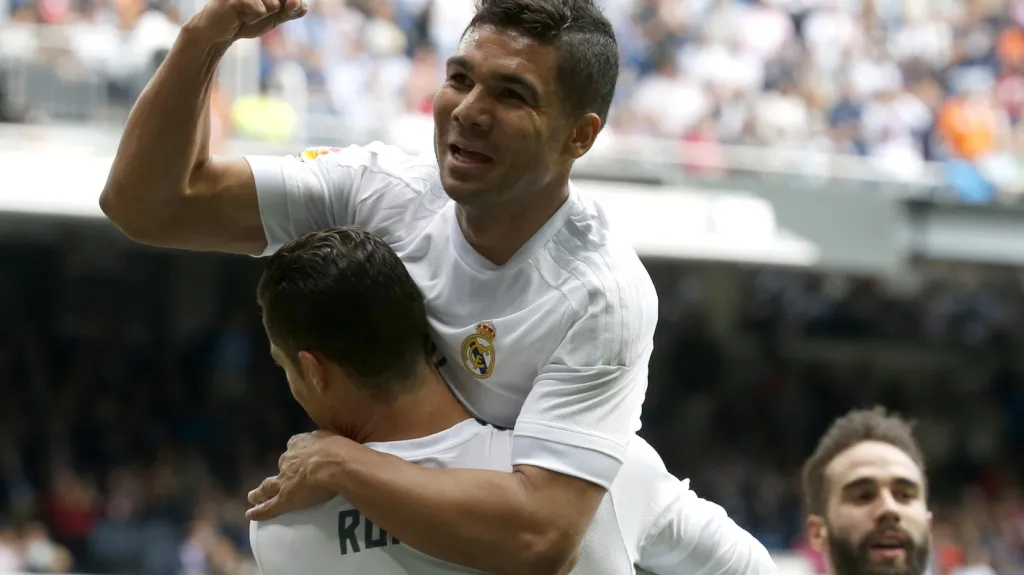 Slavící hráči Realu Madrid