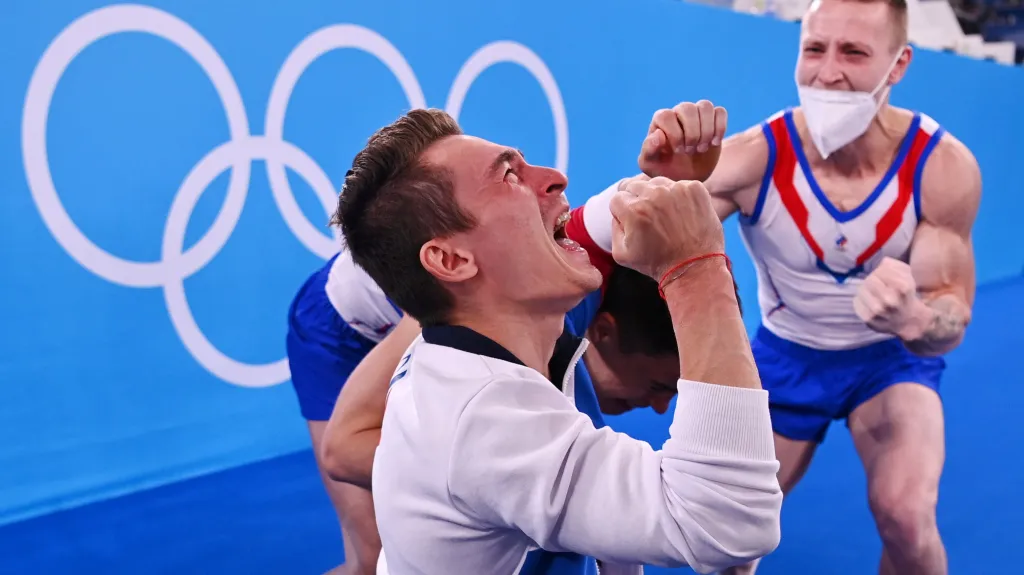 Radost ruských gymnastů