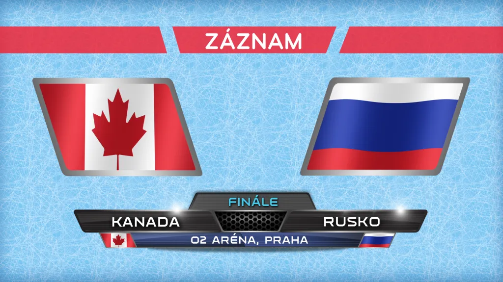 Záznam utkání Kanada - Rusko