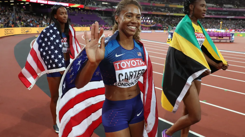 Tři nejlepší světové překážkářky na 400 m