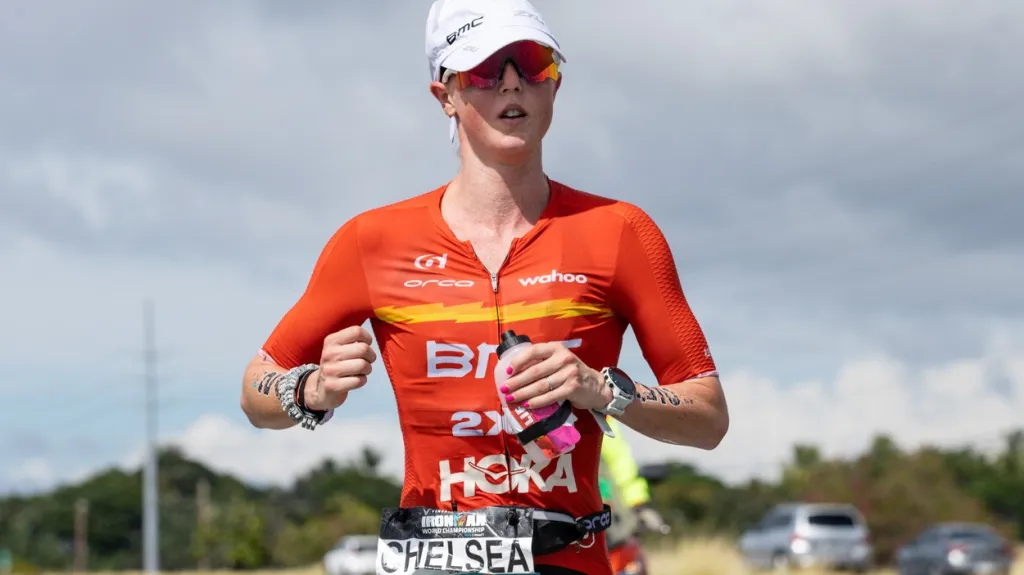 Americká triatlonistka Chelsea Sodarová