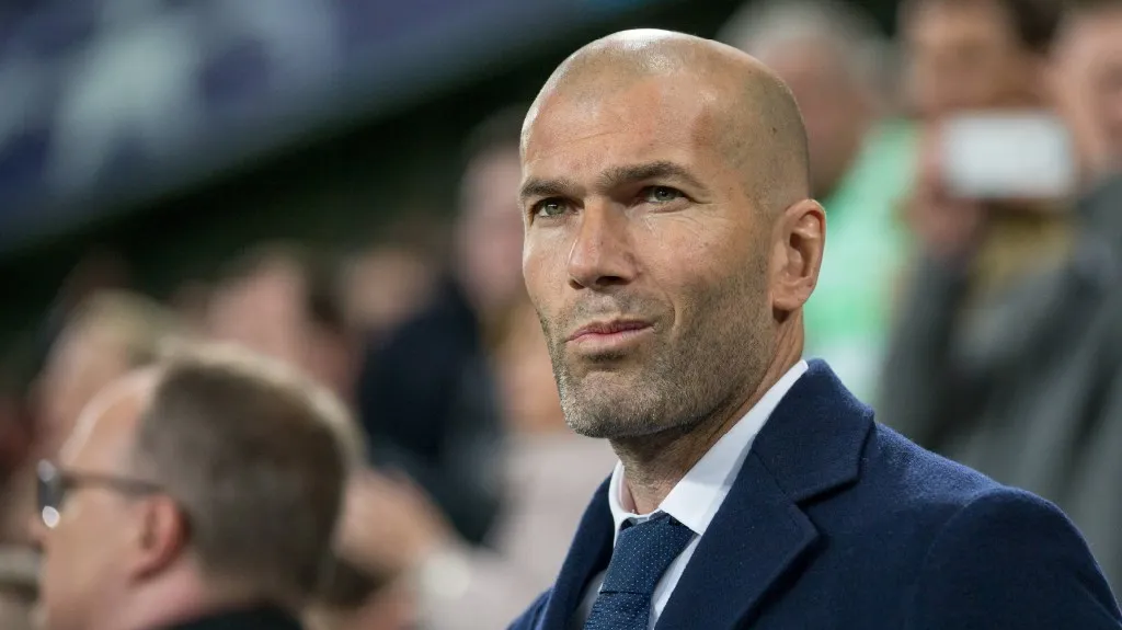 Trenér Realu Madrid Zinedine Zidane