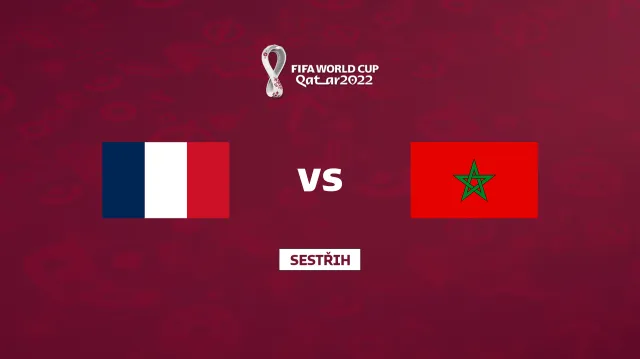 Sestřih utkání Francie - Maroko
