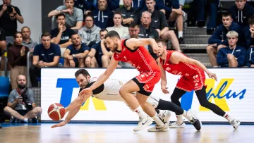 Záznam 7. finále basketbalistů Nymburk – Pardubice