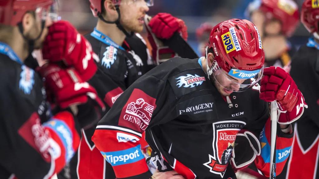 Zklamaní hokejisté Hradce Králové