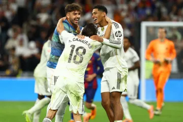 Radost fotbalistů Realu Madrid