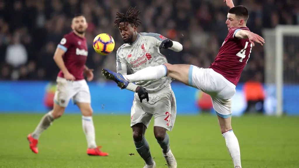 Utkání West Ham United - Liverpool