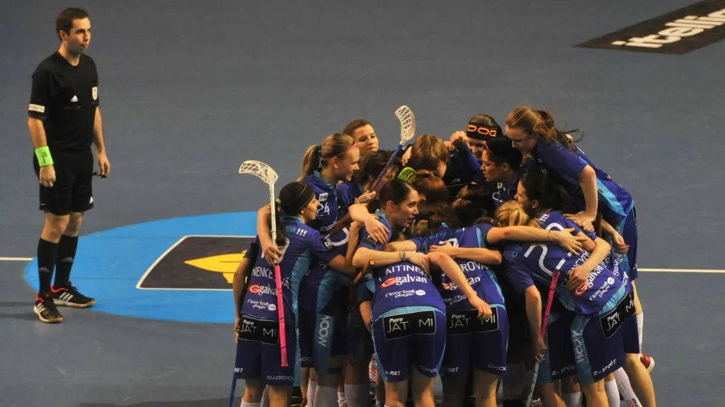 Radost florbalistek Vítkovic