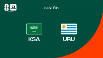 Sestřih utkání Saúdská Arábie – Uruguay