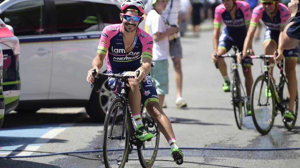 José Serpa z Lampre-Merida během volného dne
