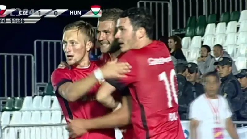 Sestřih utkání Česko - Maďarsko