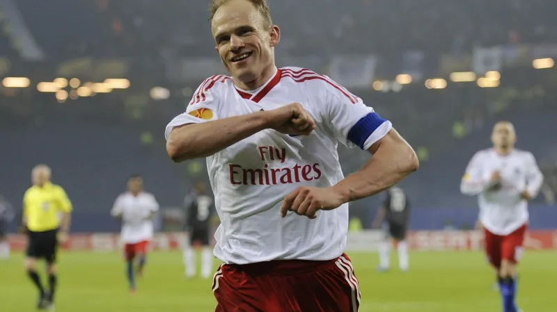 David Jarolím v dresu Hamburku