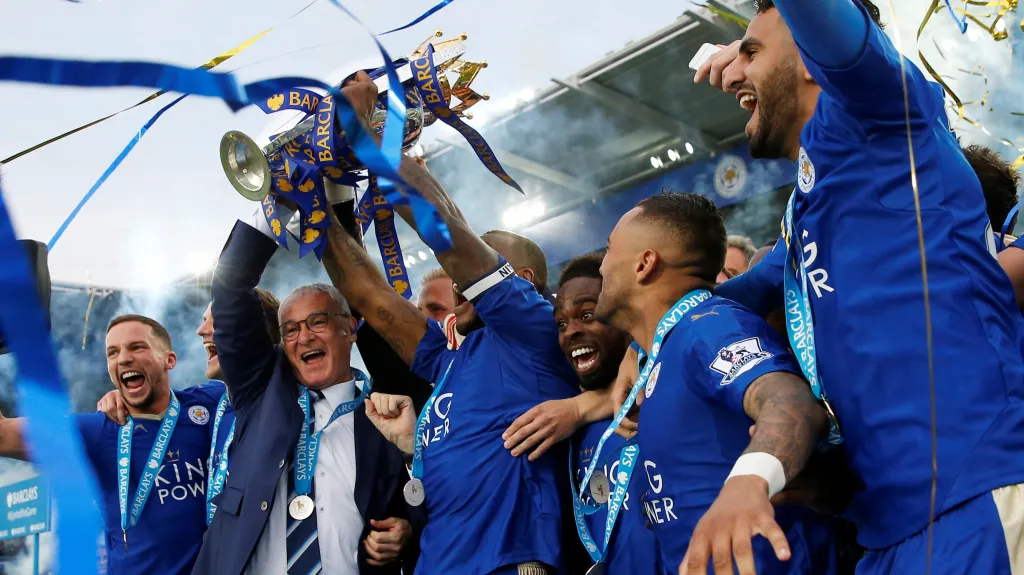 Leicester slaví mistrovský titul