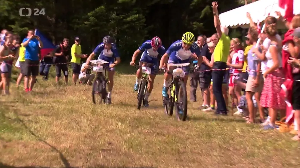 Čeští orientační bikeři dominovali hromadnému závodu
