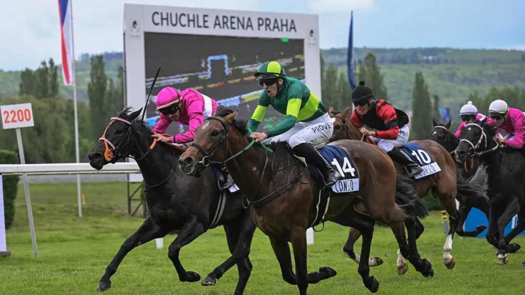 Jardin Michelet ve finiši Velké jarní ceny