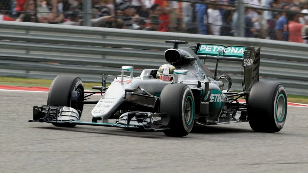 Lewis Hamilton ve Velké ceně USA