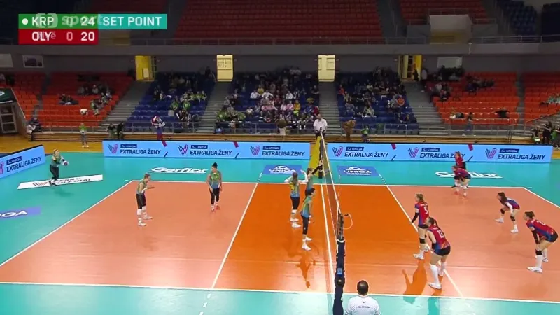 Volejbalistky Králova Pole přejely Olymp