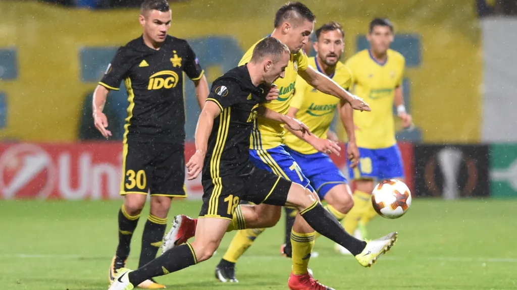 Utkání Zlín - Šeriff Tiraspol