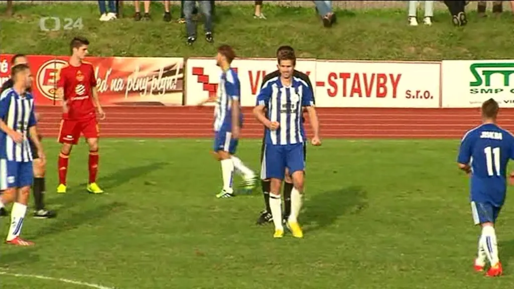 Sestřih utkání Domažlice - Dukla Praha