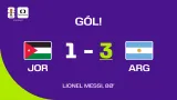 Gól Lionela Messiho proti Jordánsku