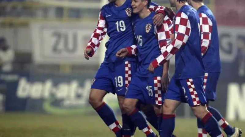 Radost chorvatských fotbalistů